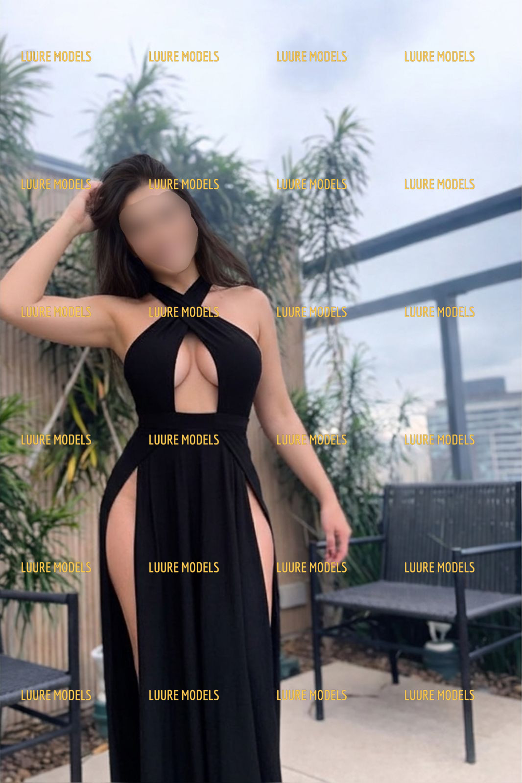 Foto da modelo