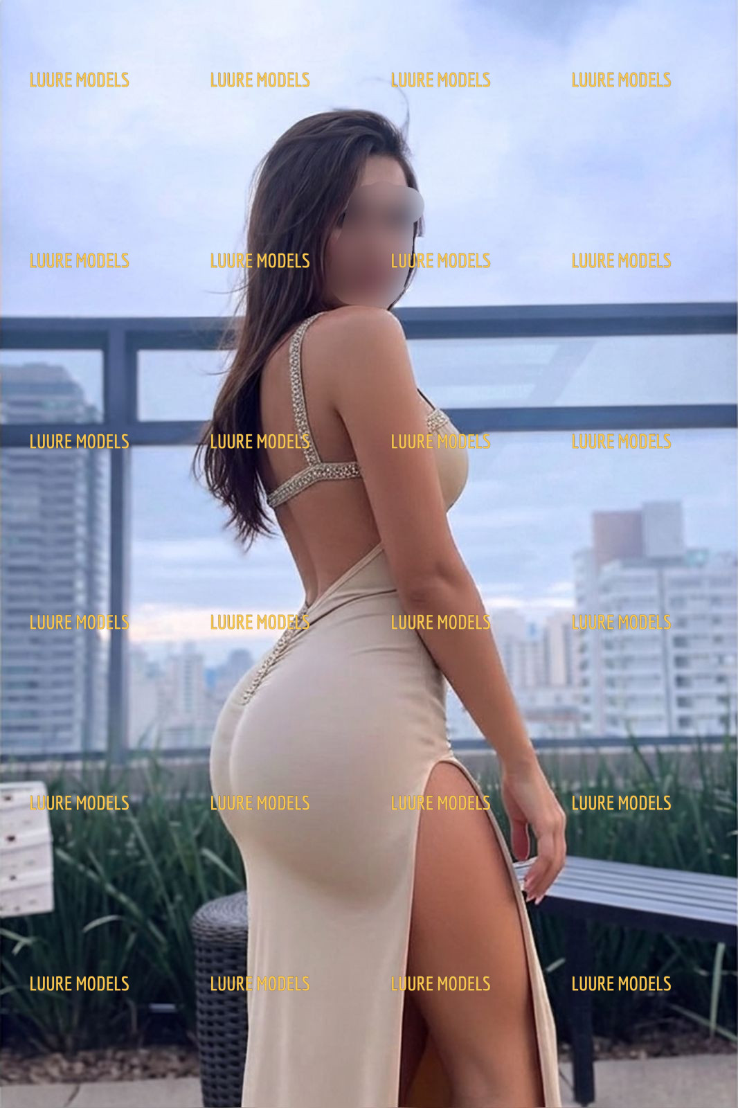 Foto da modelo